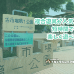 古市場第1公園の看板