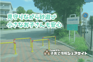 下平間稲荷公園の看板