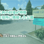 戸手第1公園の看板