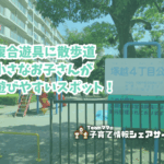 塚越4丁目公園の看板