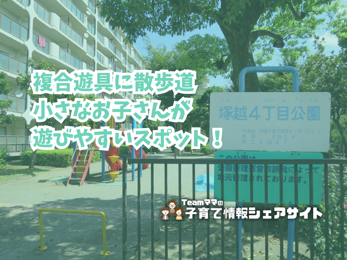 塚越4丁目公園の看板