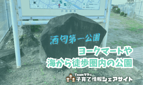 酒匂第一公園の看板