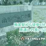 南鴨宮新田公園の看板