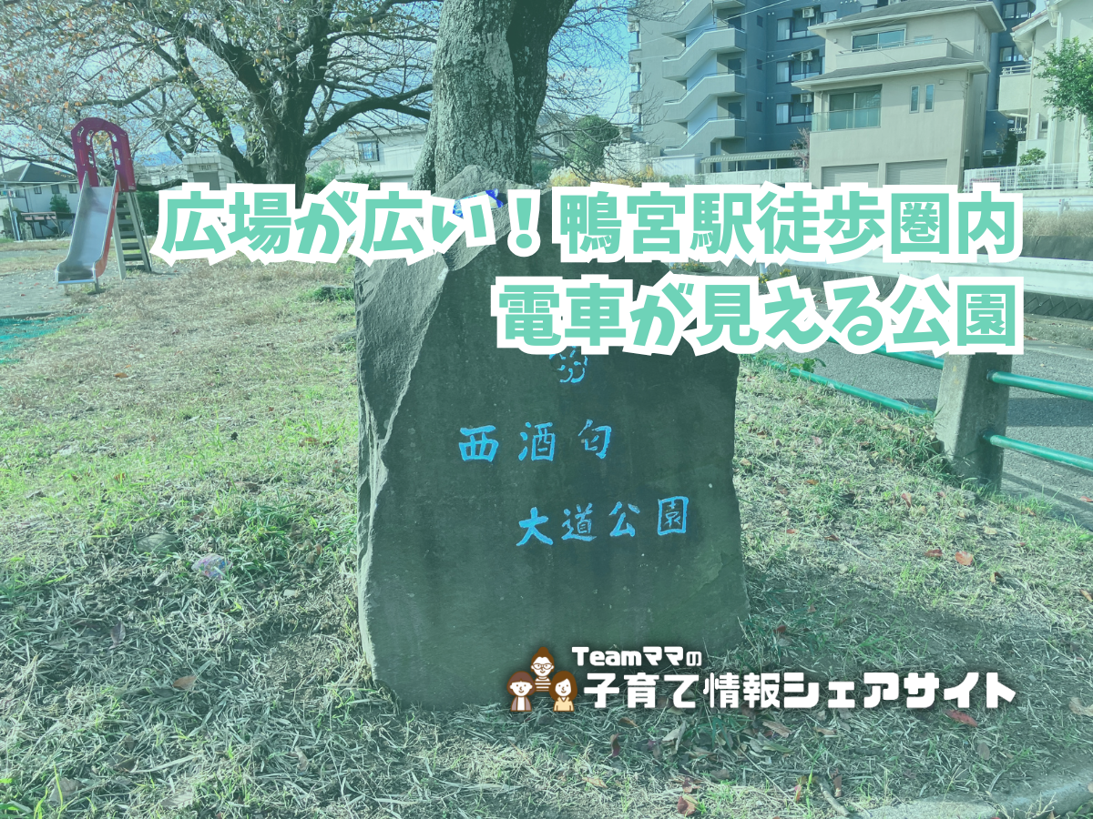 酒匂大道公園の看板