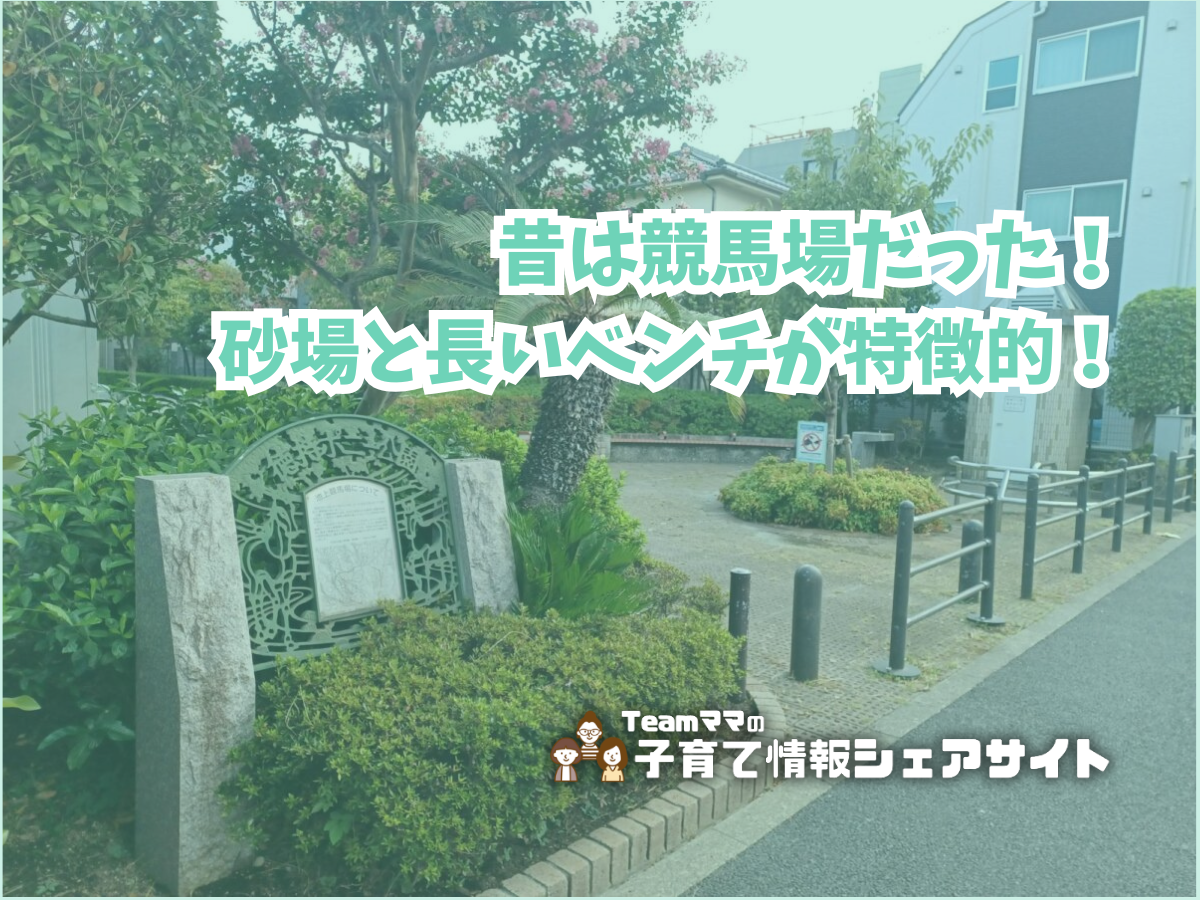 徳持ポニー公園の看板
