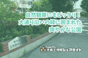 土支田なごみ公園の看板