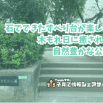 富士見台公園の看板
