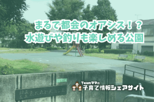 東大泉弁天池公園の看板