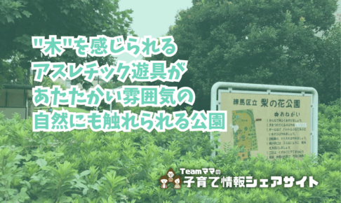 梨の花公園の看板