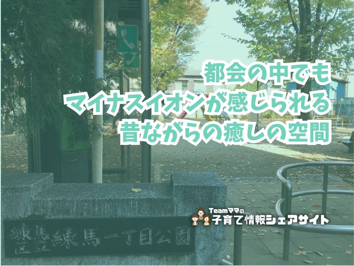 練馬一丁目公園の看板
