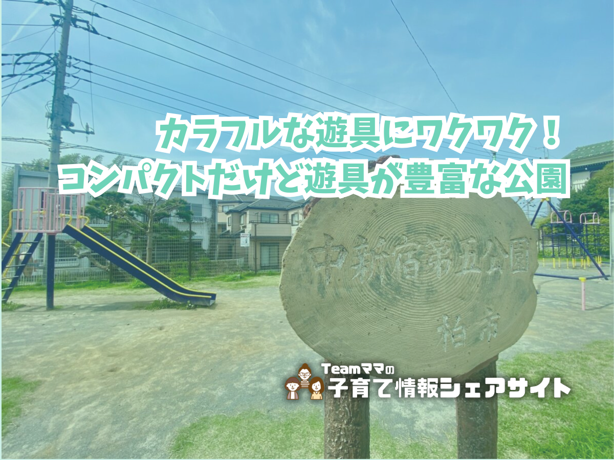 中新宿第五公園の看板