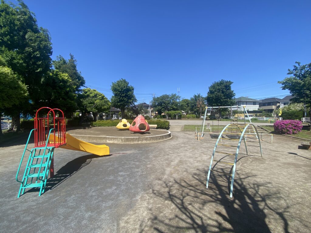 加賀第一公園の遊具エリア