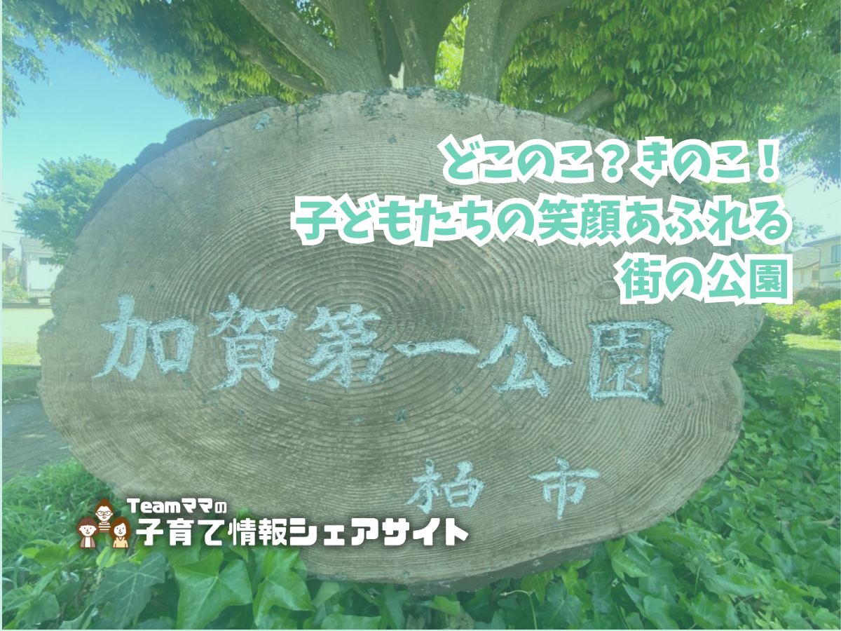 加賀第一公園の看板