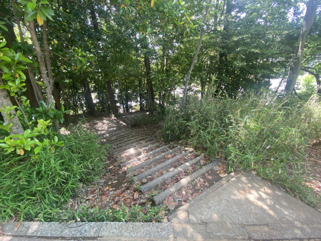 永楽台近隣公園の階段