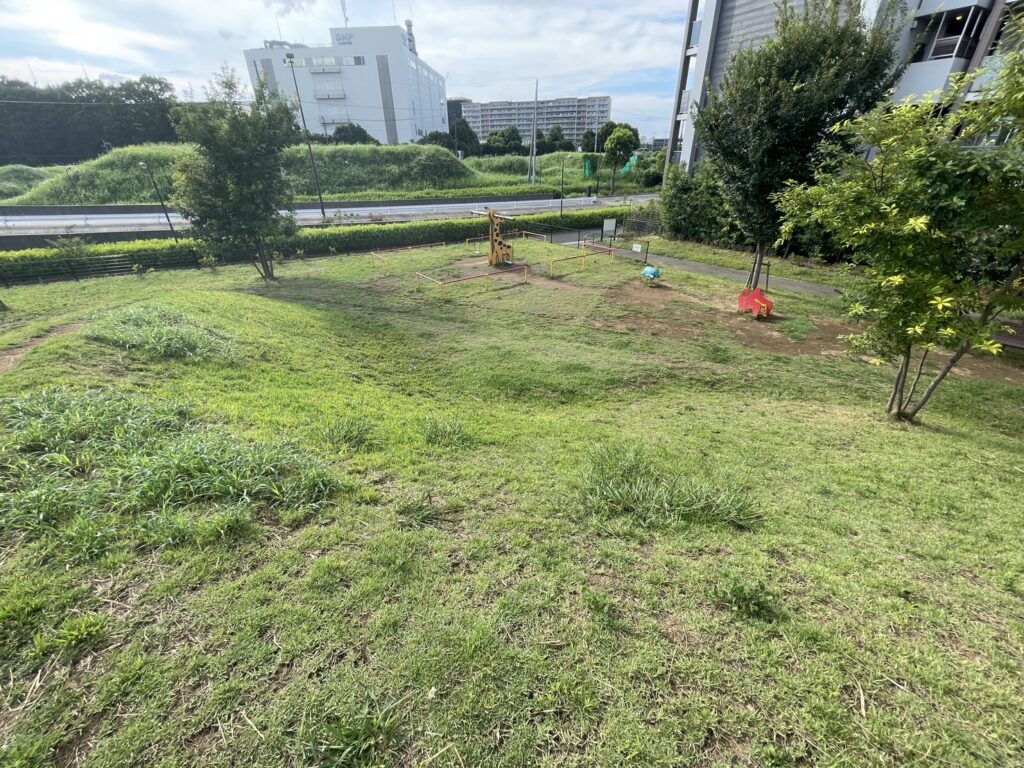 若柴おむすび公園の丘からの景色