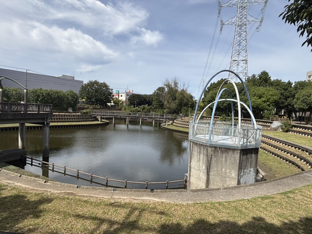 松ヶ崎中央公園の池
