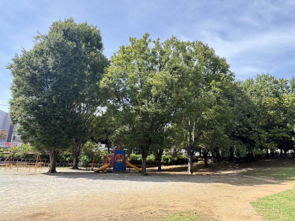 松ヶ崎中央公園の全景