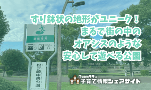松ヶ崎中央公園の看板
