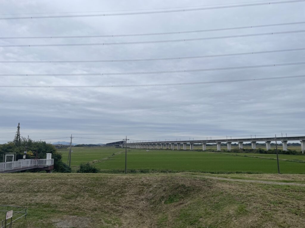 柏たなか北公園から見える景色