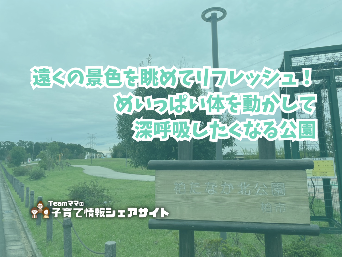 柏たなか北公園の看板