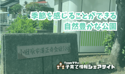 金田公園の看板