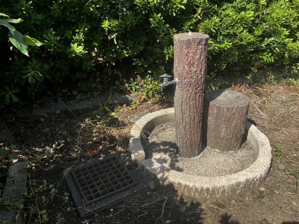 足柄第一公園の水道