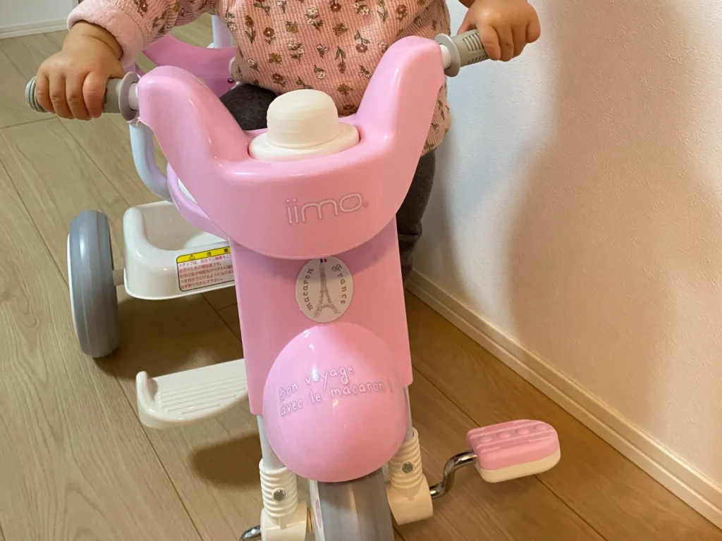 ママ厳選！0〜2歳が夢中になるクリスマスプレゼントのiimoの三輪車