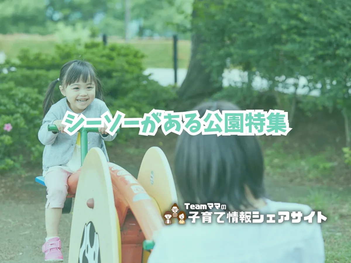 シーソーがある公園特集のアイキャッチ