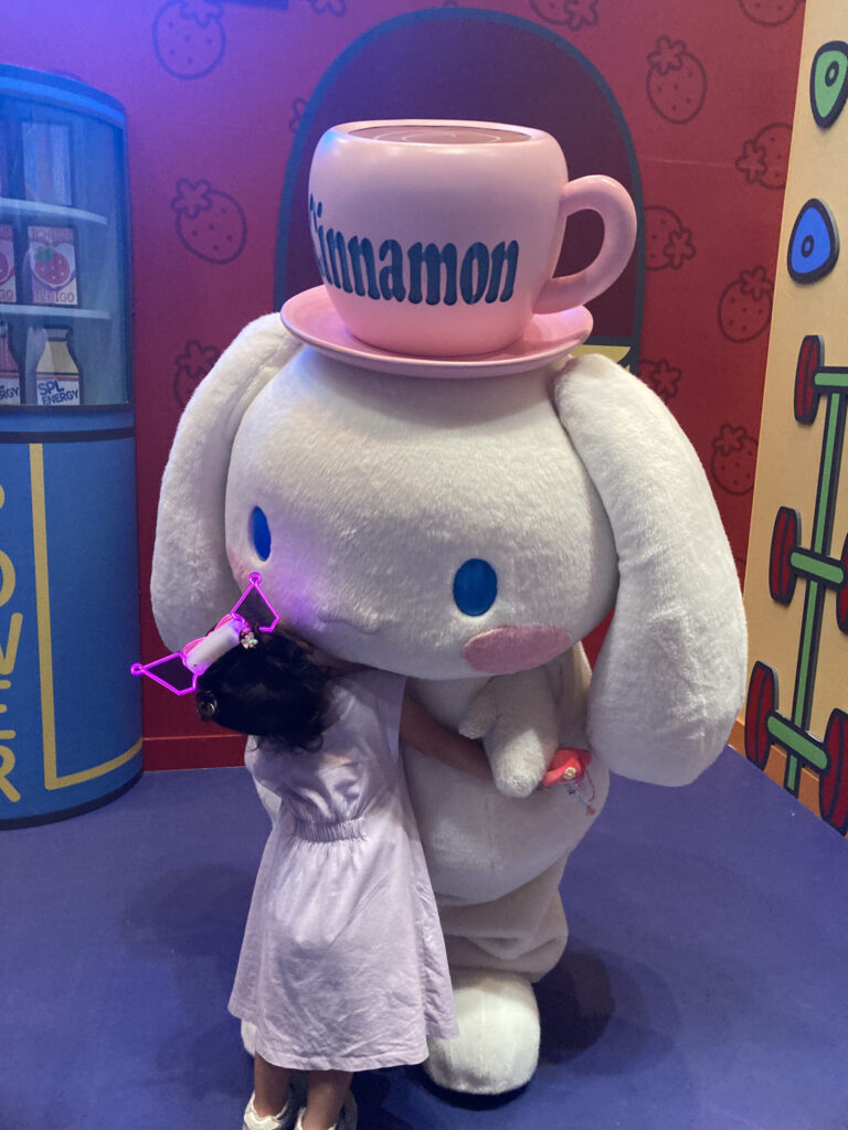 未就学児でも大丈夫？サンリオピューロランド攻略Part1のシナモロールグリーティング