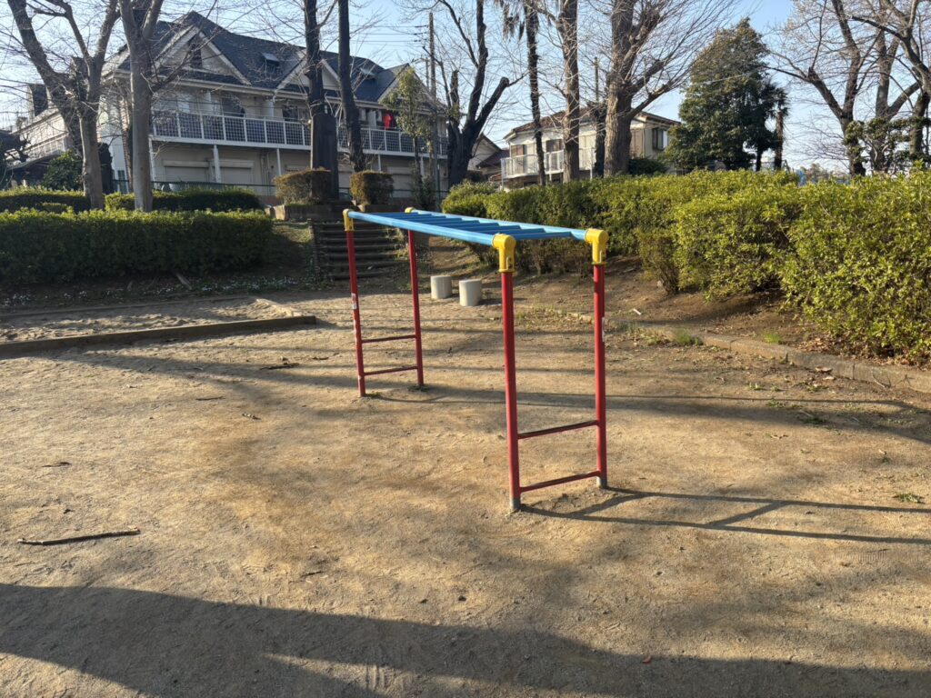柏公園のうんてい