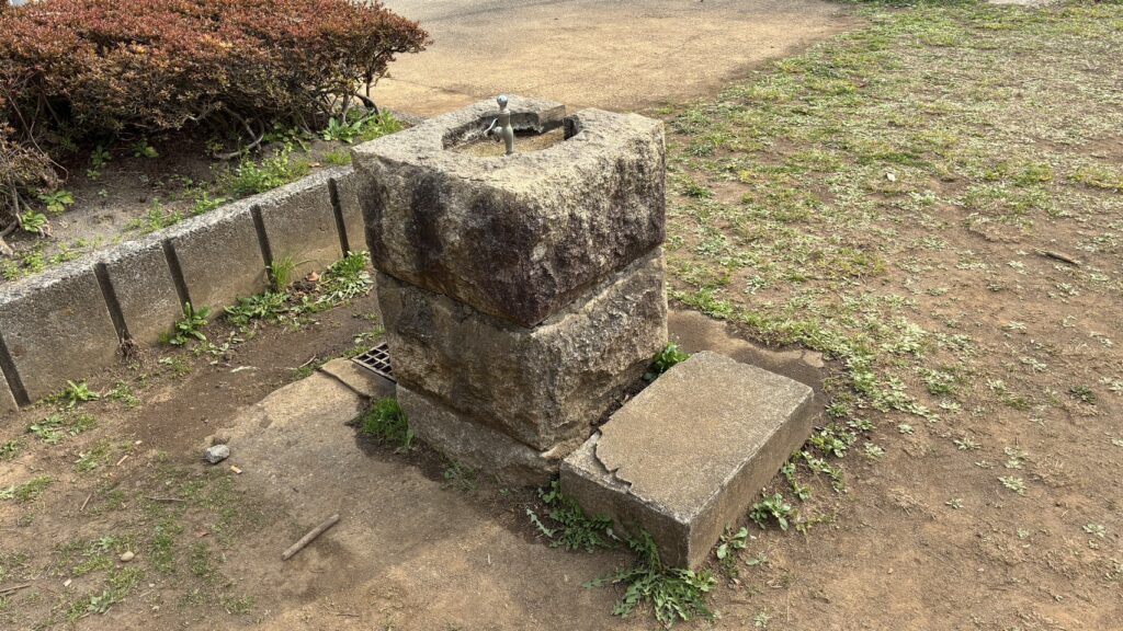 柏公園の水道