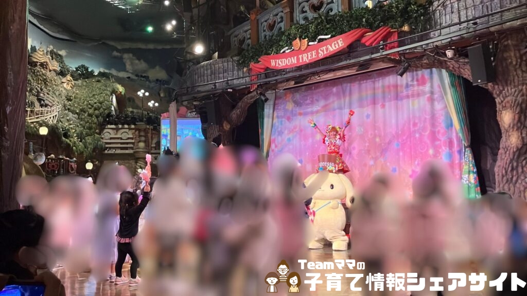 未就学児でも大丈夫？サンリオピューロランド攻略Part2のハッピーセレブレーション