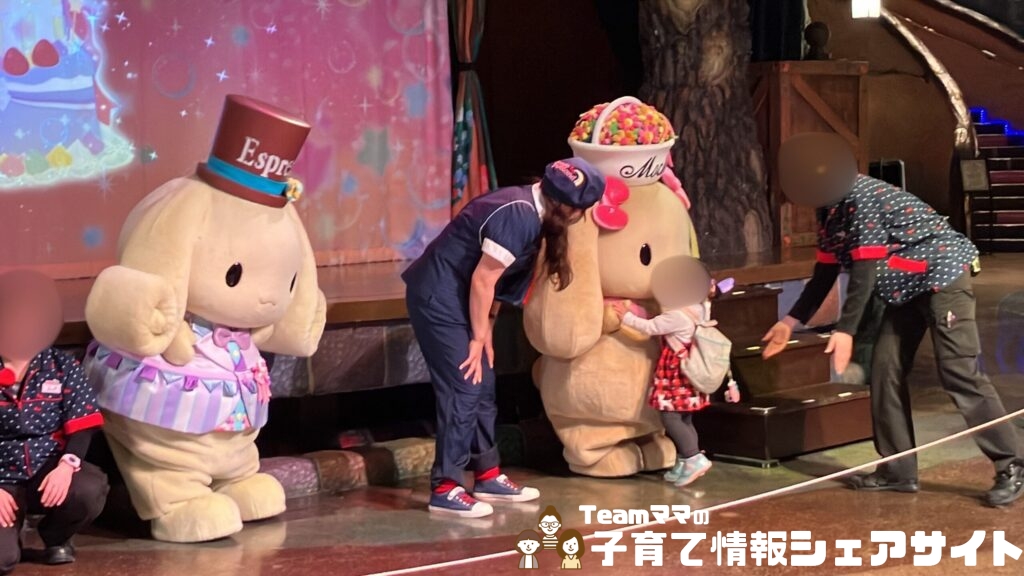 未就学児でも大丈夫？サンリオピューロランド攻略Part2の子どもだけグリーティング