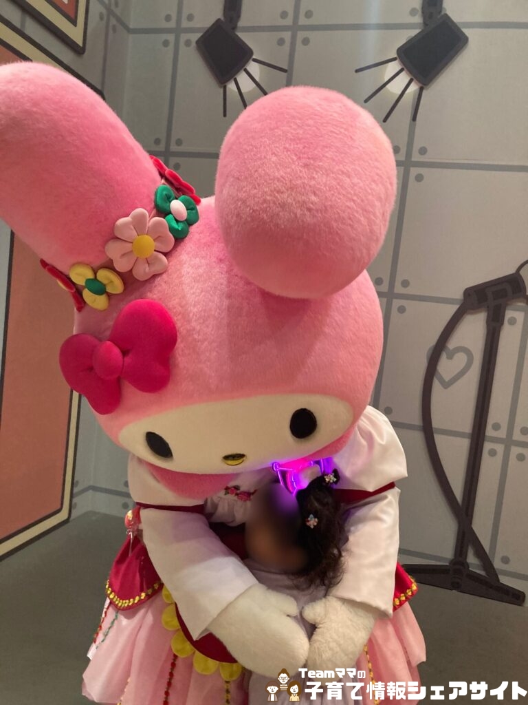 未就学児でも大丈夫？サンリオピューロランド攻略Part2のマイメログリーティング