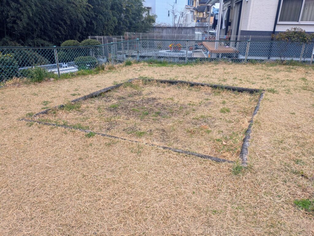 矢作公園の砂場