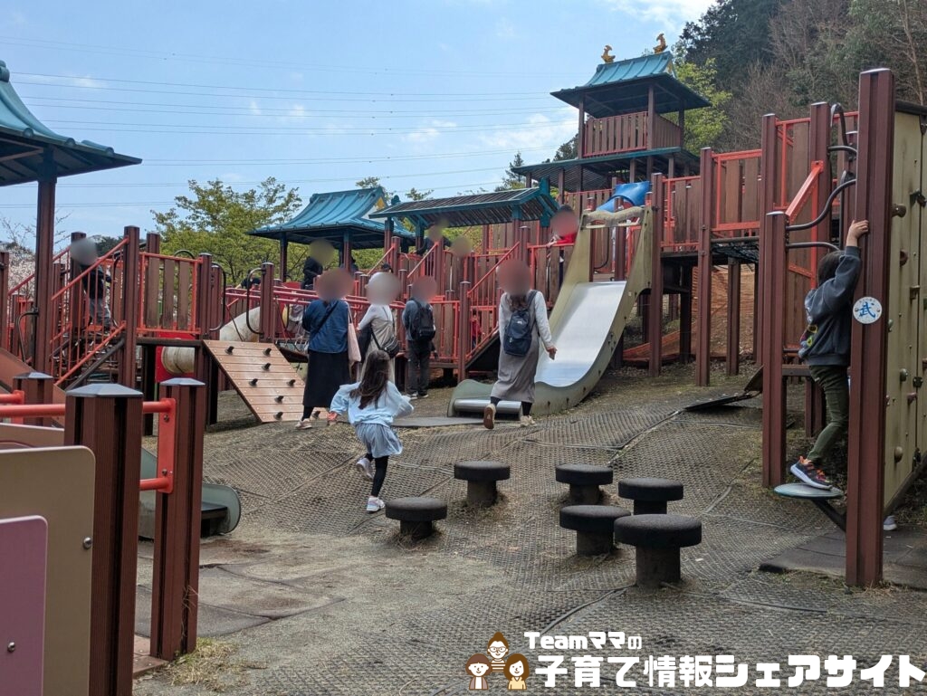 わんぱくらんどの小田原城アドベンチャーの中