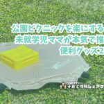 公園ピクニックを楽にする！未就学児ママが本気で推す便利グッズ2選のアイキャッチ