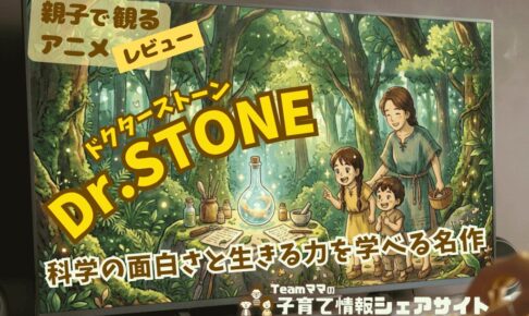 【親子で観るアニメレビュー】『Dr.STONE』科学の面白さと生きる力を学べる名作